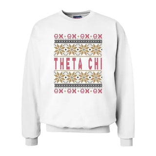 Clearance! Fraternity Ugly Christmas Sweater Campus Classics