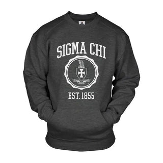 Fraternity Pocket Crew Sweatshirt Campus Classics