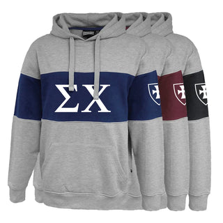 Fraternity Vintage Stripe Hoodie Campus Classics