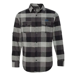 Fraternity Black Plaid Flannel Shirt Campus Classics