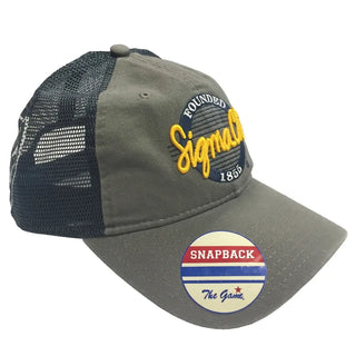 Fraternity Mesh Trucker Hat By The Game Campus Classics