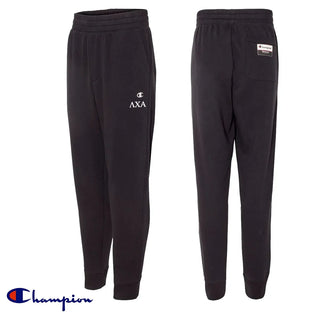 Fraternity Black Champion Joggers Campus Classics