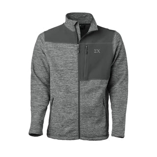 Fraternity Gray Thermo Fleece Jacket Campus Classics