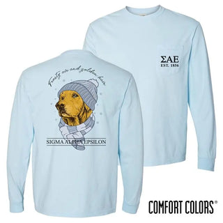Clearance! Fraternity Comfort Colors Winter Retriever Tee Campus Classics