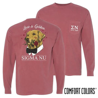 Fraternity Comfort Colors Sweetheart Retriever Tee Campus Classics