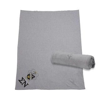 Fraternity Heather Gray Sweatshirt Blanket Campus Classics