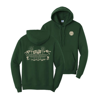 Fraternity Western Vintage Motel Hoodie Campus Classics