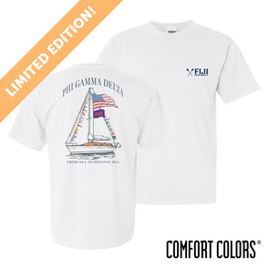 New! Limited Edition Nautical Patriot Short Sleeve Tee