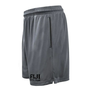 Fraternity 7in Grey Pocketed Shorts Campus Classics