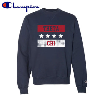 Clearance! Fraternity Red White and Navy Champion Crew Campus Classics