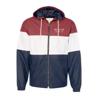 Fraternity Color Block Rain Jacket Campus Classics