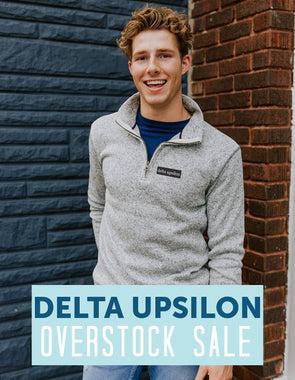 Delta Upsilon Overstock Sale