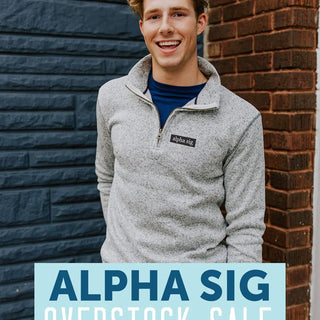 Alpha Sig Overstock Sale Campus Classics