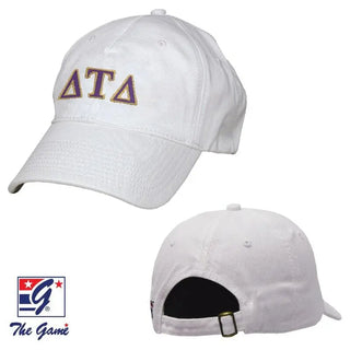 Fraternity Greek Letter Adjustable Hat by The Game Campus Classics
