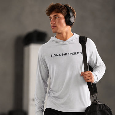 New! SigEp Cutter & Buck Lightweight Performance Hoodie