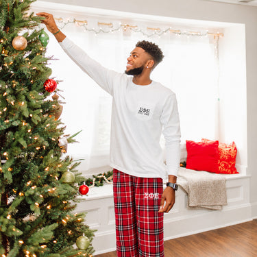 SigEp Red Plaid Flannel Pants