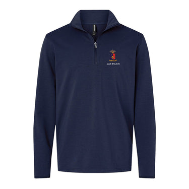 SigEp Embroidered Crest Quarter Zip Sigma Phi Epsilon