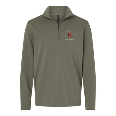 SigEp Embroidered Crest Quarter Zip Sigma Phi Epsilon