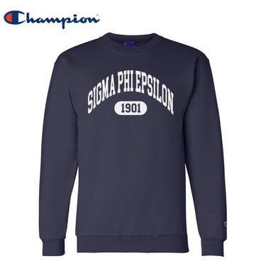 New! SigEp Champion Collegiate Crewneck Sigma Phi Epsilon