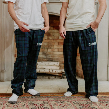 SigEp Blackwatch Plaid Flannel Pants