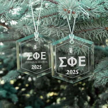 New! SigEp 2025 Limited Edition Holiday Ornament Sigma Phi Epsilon