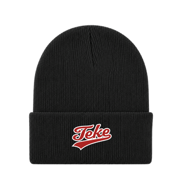 Heather Charcoal Beanie Front