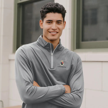 Delt Personalized Peter Millar Perth Stretch Quarter Zip Delta Tau Delta