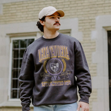 Delta Tau Delta Fraternity Heavyweight Graphic Crewneck