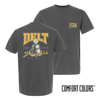 New! Delt Boxing Club Short Sleeve Tee Delta Tau Delta