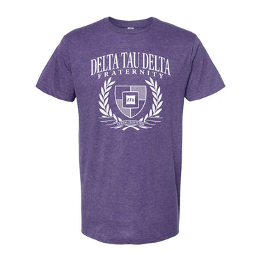 Delta Legacy Delt Legacy Crest Tee – Campus Classics