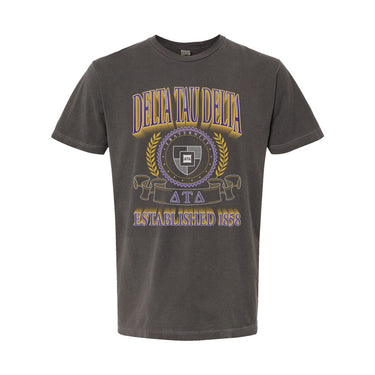 New! Collegiate Crest Graphic Tee