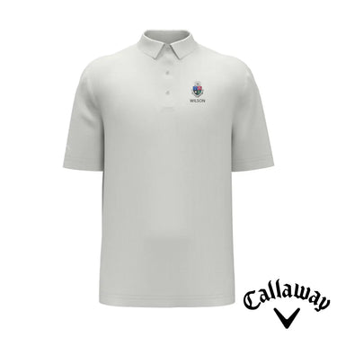 New! Delt White Callaway Crest Polo Delta Tau Delta