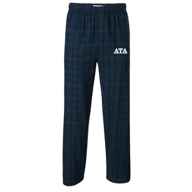 Delt Blackwatch Plaid Flannel Pants