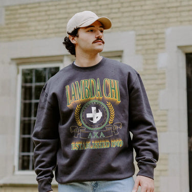 Lambda Chi Alpha Fraternity Heavyweight Graphic Crewneck
