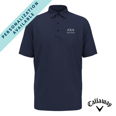 Lambda Chi Callaway Chevron Patterned Polo Lambda Chi Alpha