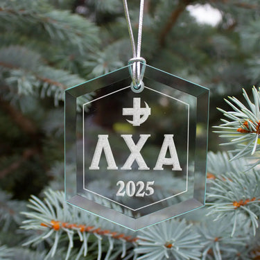New! Lambda Chi 2025 Limited Edition Holiday Ornament Lambda Chi Alpha