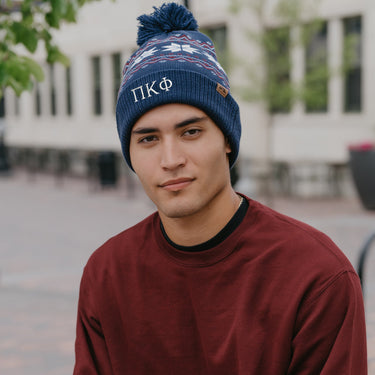 Pi Kapp Knitted Pom Beanie Pi Kappa Phi