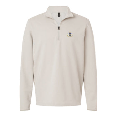 Pi Kapp Embroidered Crest Quarter Zip Pi Kappa Phi