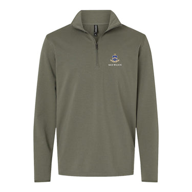 Pi Kapp Embroidered Crest Quarter Zip Pi Kappa Phi