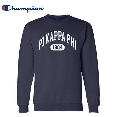 New! Pi Kapp Champion Collegiate Crewneck Pi Kappa Phi