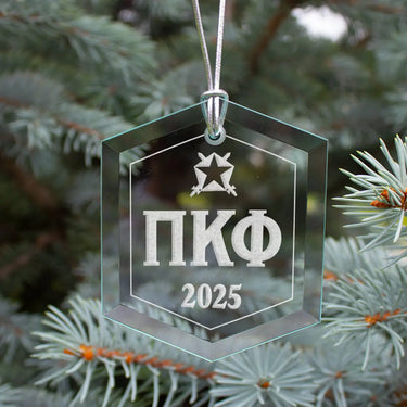 New! Pi Kapp 2025 Limited Edition Holiday Ornament Pi Kappa Phi