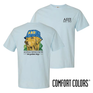 New! AEPi Bucket Hat Retriever Tee Alpha Epsilon Pi