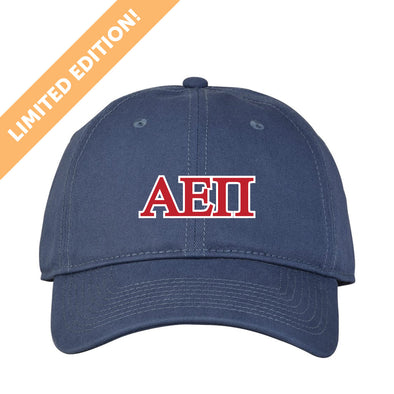 New! AEPi Red White and Blue Greek Letter Hat