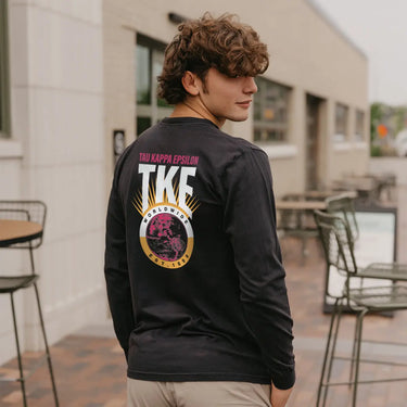 TKE Retro Worldwide Long Sleeve Tee Tau Kappa Epsilon