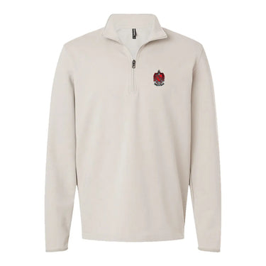 New! TKE Embroidered Crest Quarter Zip Tau Kappa Epsilon
