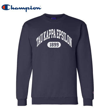 New! TKE Champion Collegiate Crewneck Tau Kappa Epsilon