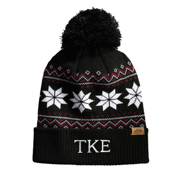 TKE Knitted Pom Beanie Tau Kappa Epsilon