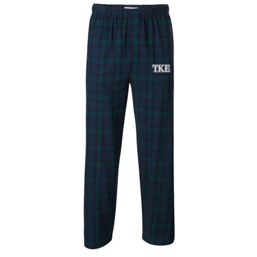 TKE Blackwatch Plaid Flannel Pants
