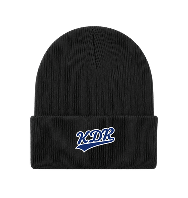 Heather Charcoal Beanie Front