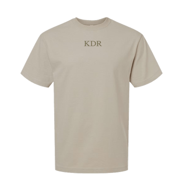 Bone Printed Premium T-Shirt Front